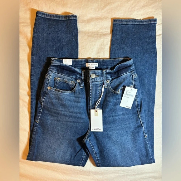 Good American | Good Legs High Rise Skinny Stretch Jean | Sz 2/26 - Picture 1 of 12